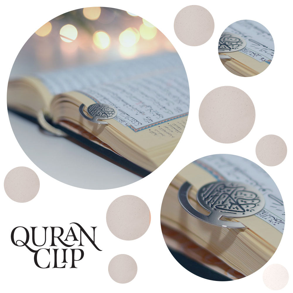 Quran Clip doré, le marque page du Coran