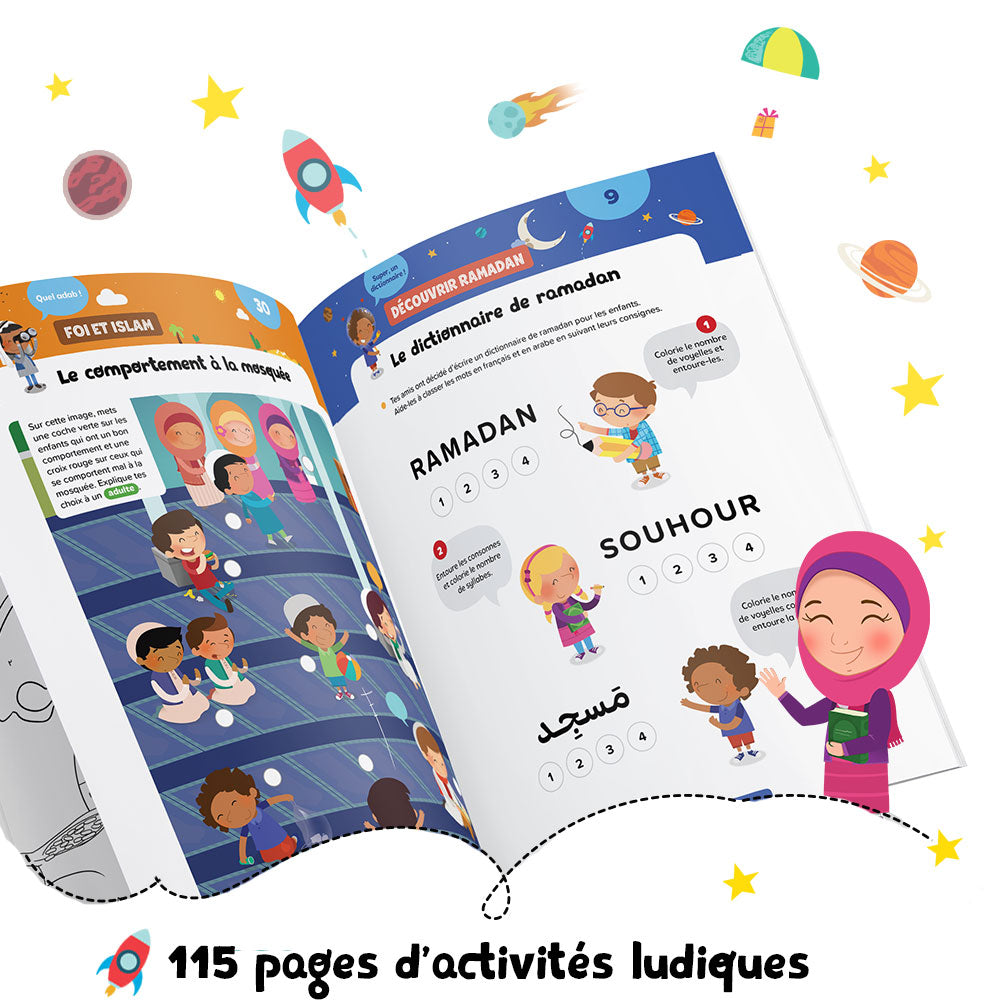 Mon cahier d'activités de Ramadan pour les Primaires
