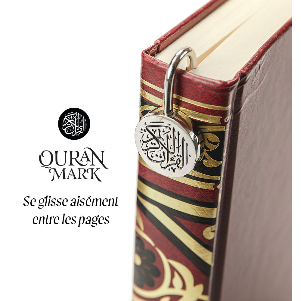 Quran Mark argenté, le marque-page du Saint Coran