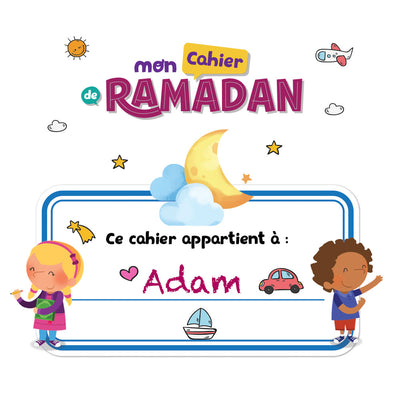 Cahier d'activités de Ramadan pour les Maternelles